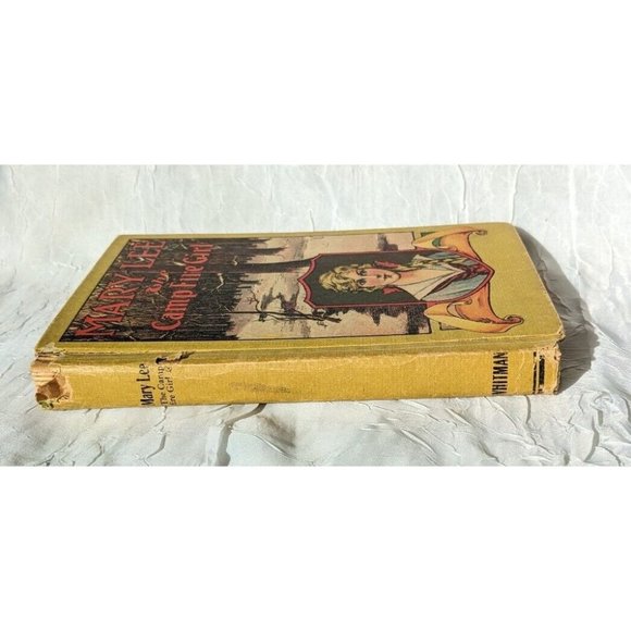 1917 Mary Lee The Campfire Girl Harriet Rietz Antique Book Hardcover Illustrated - Picture 7 of 13